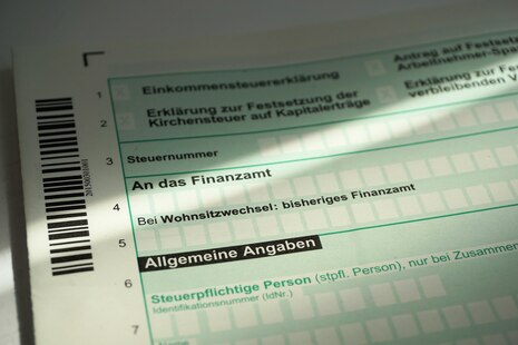 Einkommensteuerformular